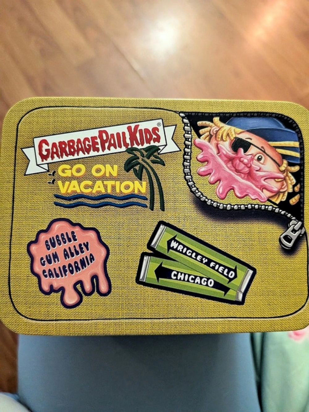 GARBAGE PAIL KIDS Go on Vacation Cosmetic Case Like New